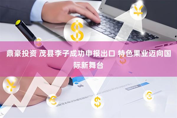 鼎豪投资 茂县李子成功申报出口 特色果业迈向国际新舞台