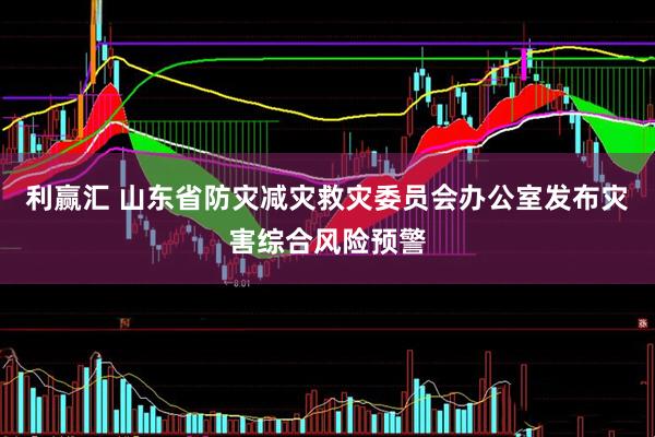 利赢汇 山东省防灾减灾救灾委员会办公室发布灾害综合风险预警